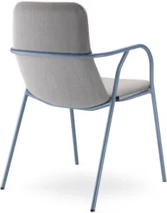 LD SEATING Konferenčné kreslo FLEXI LIGHT, CHL-N15, modrá podnož