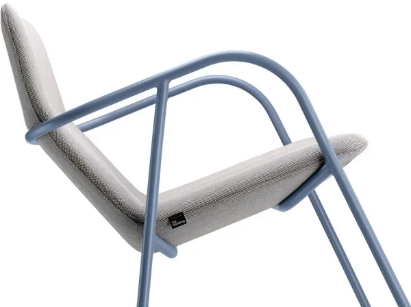 LD SEATING Konferenčné kreslo FLEXI LIGHT, CHL-N15, modrá podnož