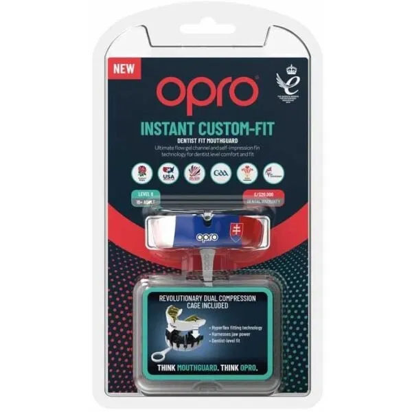 Opro POWER FIT SK Chránič zubov, biela, veľkosť UNI