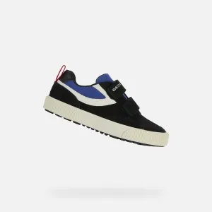 Black boys' sneakers Geox Alphabeet - Boys