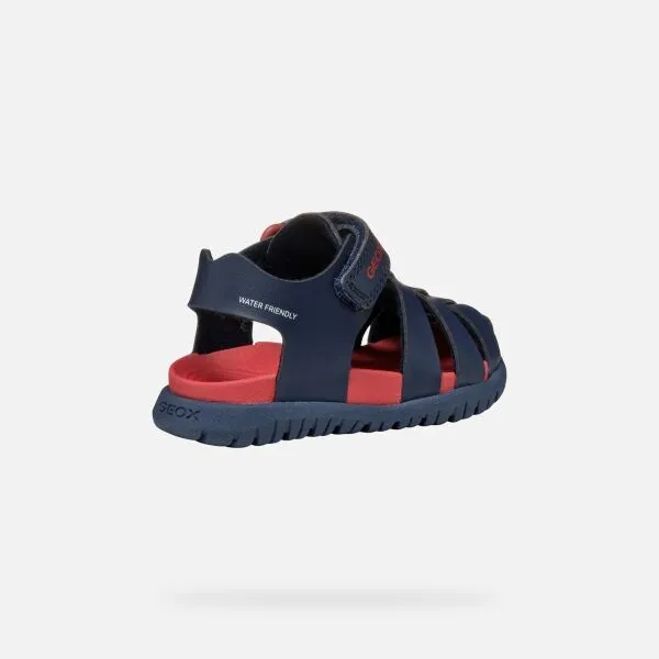 Dark blue boys' sandals Geox Fusbetto - Boys