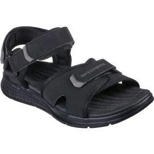 Skechers GO CONSISTENT - TRIBUTARY Pánske sandále, čierna, veľkosť