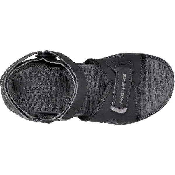 Skechers GO CONSISTENT - TRIBUTARY Pánske sandále, čierna, veľkosť