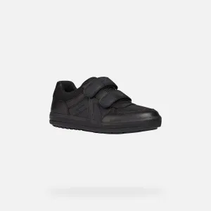 White boys' sneakers Geox Alben - Boys