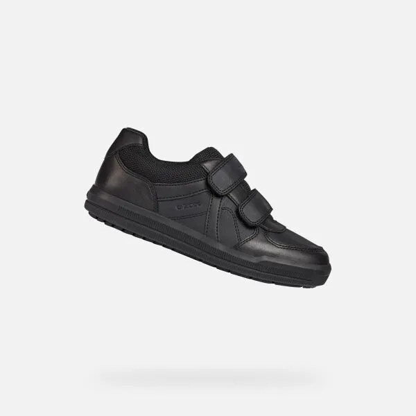 White boys' sneakers Geox Alben - Boys