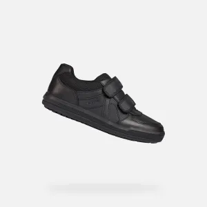 White boys' sneakers Geox Alben - Boys