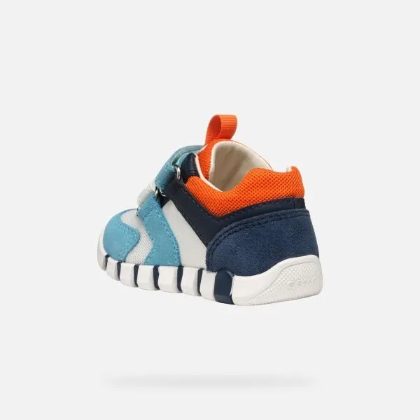 Boys First Steps Geox Iupidoo Blue - Boys