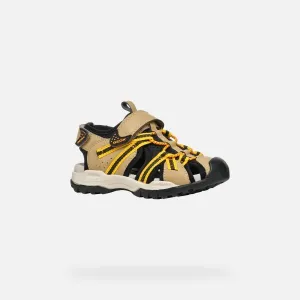 Beige boys' sandals Geox Borealis - Boys