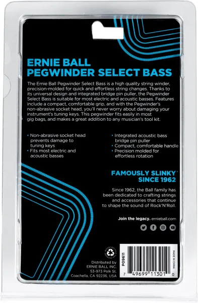 Ernie Ball Pegwinder Select Bass