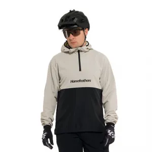 HORSEFEATHERS Bike bunda Hill - black/silver birch GRAY velikost M