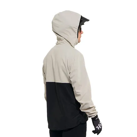 HORSEFEATHERS Bike bunda Hill - black/silver birch GRAY velikost M