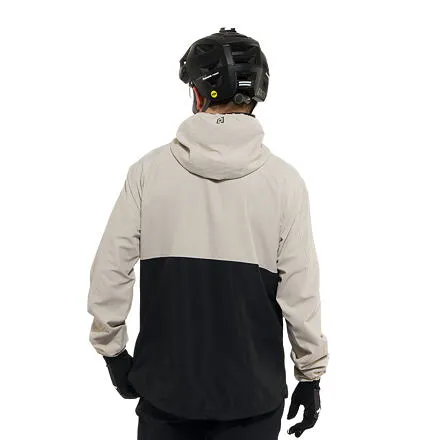 HORSEFEATHERS Bike bunda Hill - black/silver birch GRAY velikost M