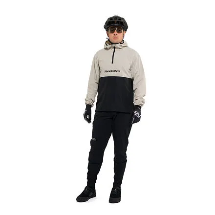 HORSEFEATHERS Bike bunda Hill - black/silver birch GRAY velikost M