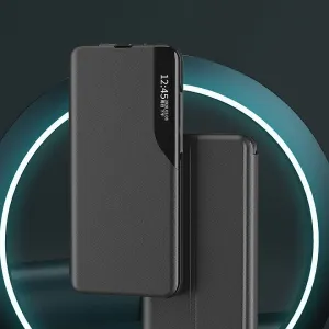 MG Eco Leather View knižkové puzdro na Samsung Galaxy A14, čierne