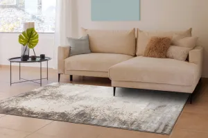 Koberec BLISS Z194AZ148 abstraktný, tmavobéžový / béžový