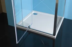 POLYSAN - EASY obdĺžniková sprchová zástena pivot dvere 800-900x700 L/P varianta EL1615EL3115