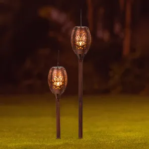 Haushalt International LED Solární zahradní lampy, sada 2 ks