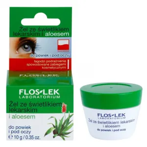 FlosLek Laboratorium Eye Care gél na očné okolie s očiankou a aloe vera 10 g