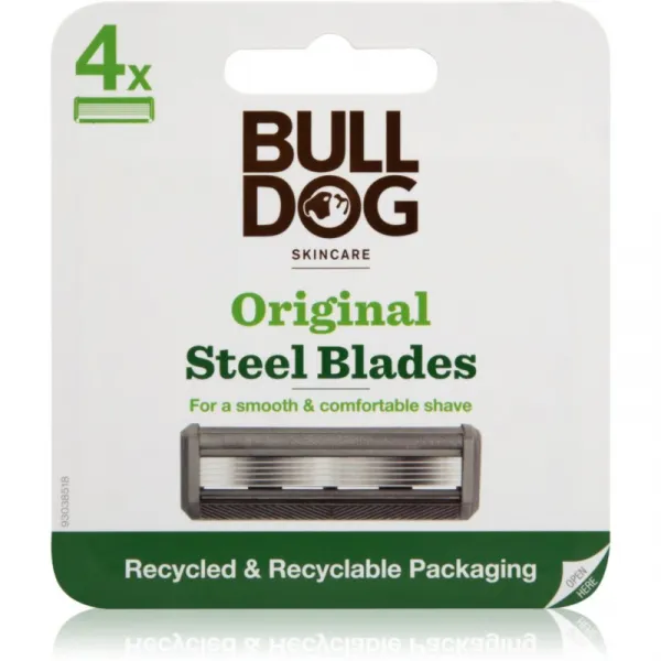 Bulldog Original Steel Blades náhradné žiletky 4 ks