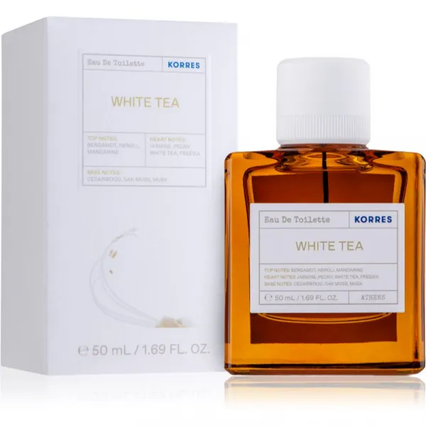 Korres White Tea toaletná voda pre ženy 50 ml