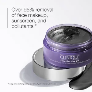 Clinique Take The Day Off™ Charcoal Detoxifying Cleansing Balm odličovací a čistiaci balzam s aktívnym uhlím 125 ml