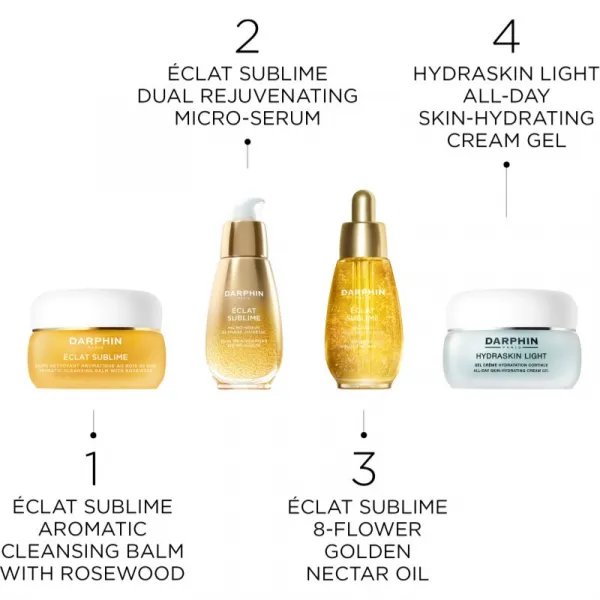 Darphin Éclat Sublime 8-Flower Golden Nectar Oil esenciálny olej z 8 kvetov s 24karátovým zlatom 30 ml