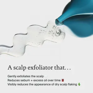 Living Proof Scalp Care Exfoliator hĺbkovo čistiaci peeling pre mastnú pokožku hlavy proti lupinám 100 ml