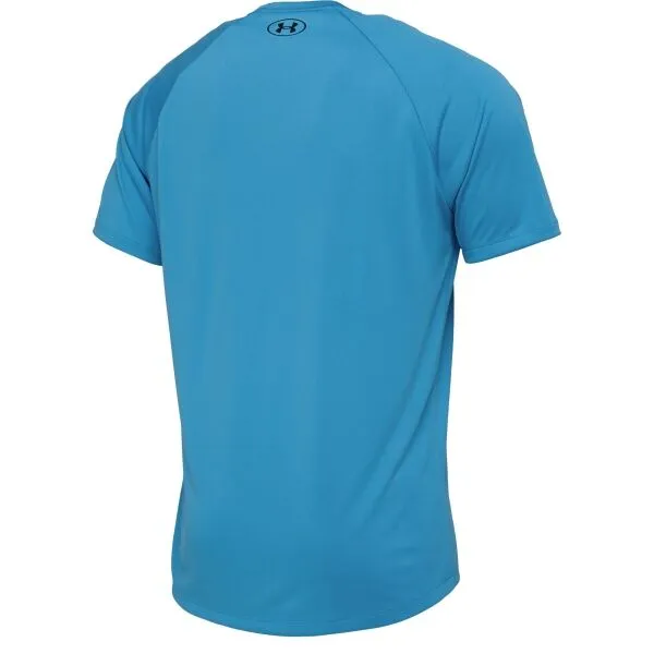 Under Armour TECH PRINT FILL Pánske tričko, modrá, veľkosť L