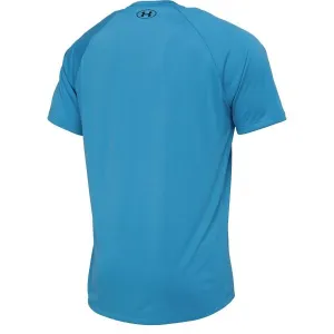 Under Armour TECH PRINT FILL Pánske tričko, modrá, veľkosť L