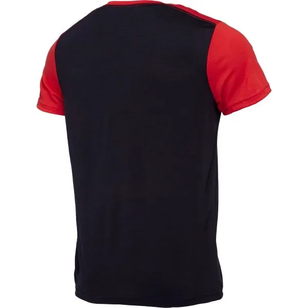 Devold CLASSIC LINEAR Pánske merino tričko, čierna, veľkosť