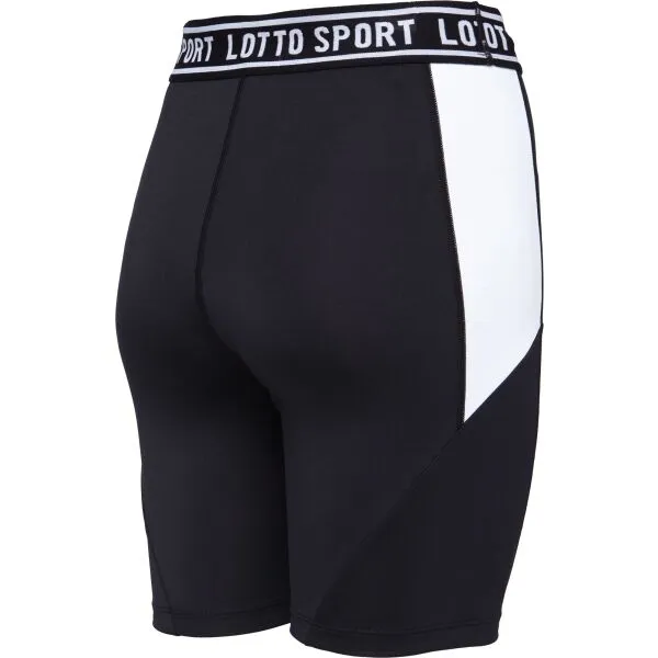 Lotto WORKOUT PURE SHORTS Dámske krátke legíny, čierna, veľkosť