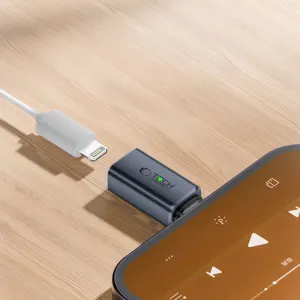 Tech-Protect Ultraboost Audio adaptér USB-C / Lightning, šedý