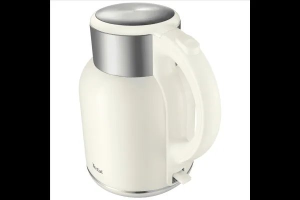 Rýchlovarná kanvica Tefal Thermo Protect XL KO190AE0 Nerezová/Biela