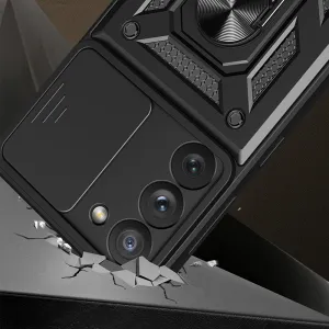 MG Hybrid Armor Camshield kryt na Samsung Galaxy A54 5G, čierny
