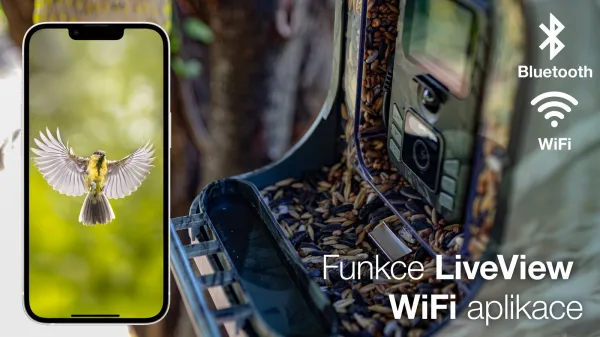 EVOLVEO StrongVision BirdFeeder - Inteligentné kŕmidlo pre vtáky s kamerou a solárnym panelom