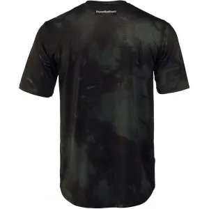 HORSEFEATHERS Bike dres Quantum - thyme camo BLACK velikost M