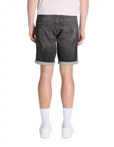 CELIO BOKNITBM Pánske džínsové krátke nohavice, sivá, veľkosť
