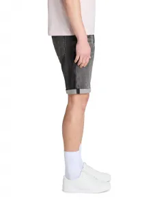 CELIO BOKNITBM Pánske džínsové krátke nohavice, sivá, veľkosť