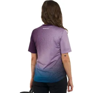 HORSEFEATHERS Dámsky bike dres Quantum - iris fade out PINK velikost M