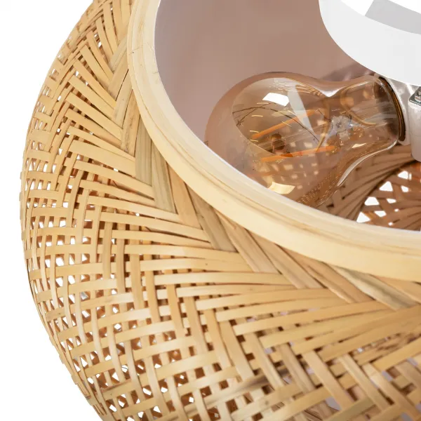 TooLight Závesná lampa La Belle Boho VI hnedá