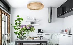 TooLight Závesná lampa La Belle Boho VI hnedá