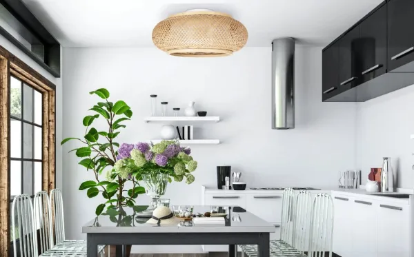 TooLight Závesná lampa La Belle Boho VI hnedá