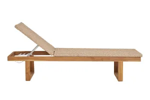 Norddan Záhradné ležadlo Xenophon teak