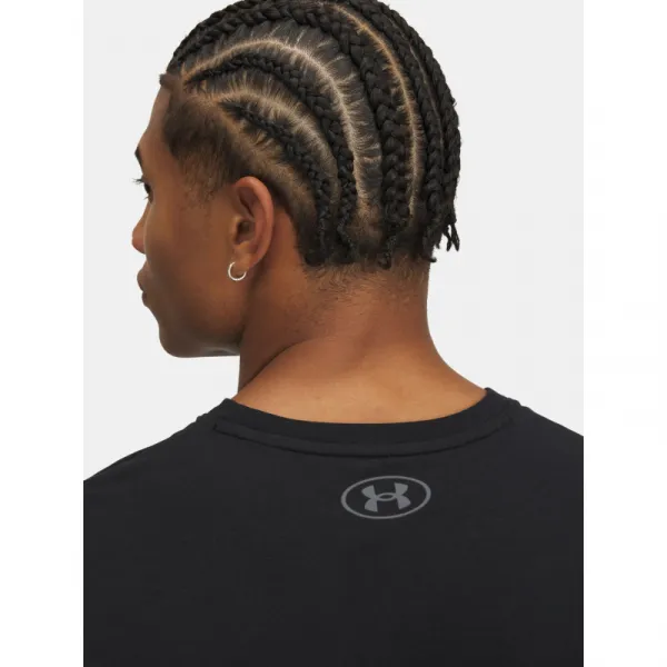 Pánske tričko s krátkym rukávom UNDER ARMOUR PROJECT ROCK Pjt Rock Cap Sleeve T-BLK