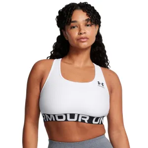 Dámska tréningová športová podprsenka UNDER ARMOUR UA HG Mid Branded-WHT