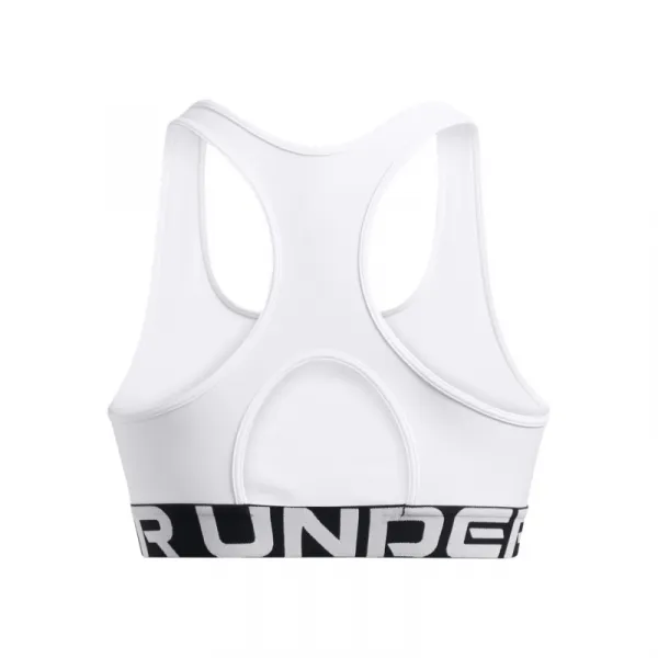 Dámska tréningová športová podprsenka UNDER ARMOUR UA HG Mid Branded-WHT