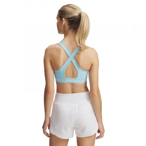 Dámska tréningová športová podprsenka UNDER ARMOUR Crossback Mid Bra-BLU