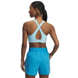 Dámska tréningová športová podprsenka UNDER ARMOUR Crossback Mid Bra-BLU