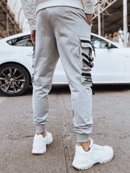 Pánske jogger kapsáče sivé