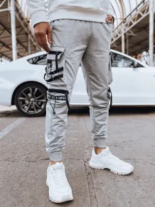 Pánske jogger kapsáče sivé